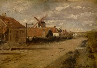 Mlýn u Kielu, Henri de Braekeleer
