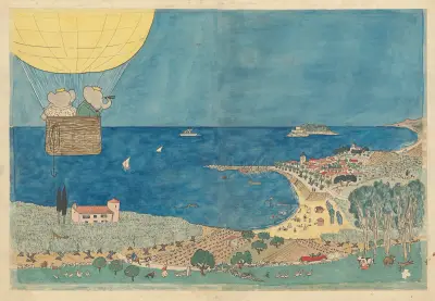Le voyage de Babar Pl.04 av Jean de Brunhoff