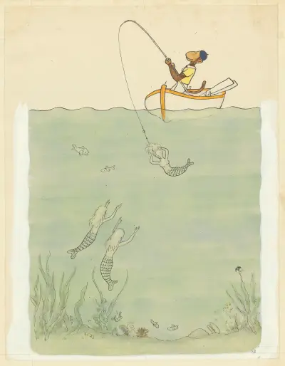 Les vacances de Zéphir Pl.09 av Jean de Brunhoff