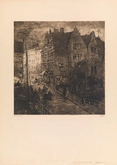 Old Houses in Ghent av Jules De Bruycker