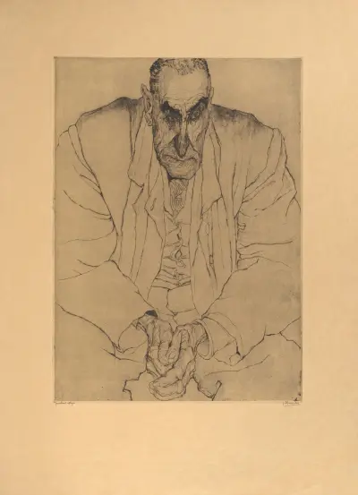 Portrait of Jacobus Alijn, 1921 – nr 1 av Jules De Bruycker
