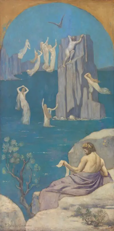 Dramatická poezie (Aischylos), Pierre Puvis de Chavannes
