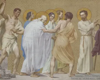 Procesí, 1889 – Nr. 2, Pierre Puvis de Chavannes