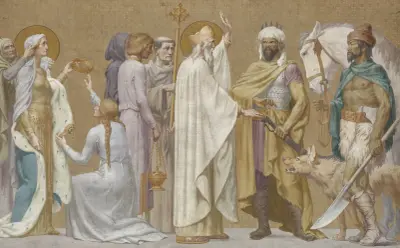 Procesí, 1889 – Nr. 1, Pierre Puvis de Chavannes