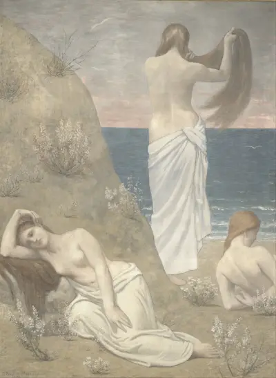 Dívky u moře, Pierre Puvis de Chavannes