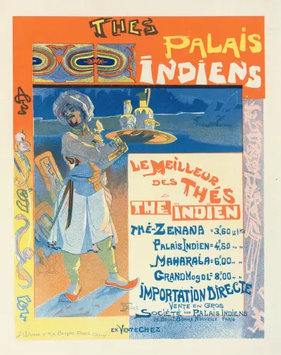 Thés Du Palais Indien, Georges de Feure