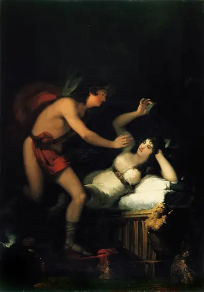 Allegory of Love, Cupid and Psyche av Francisco de Goya