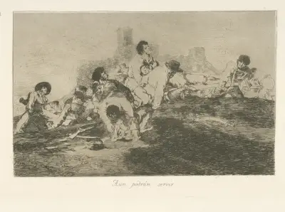 De kan ännu tjäna av Francisco de Goya