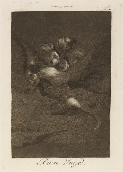 Buen Viage. (Bon voyage.) av Francisco de Goya