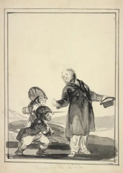 Wzgardliwy wobec obelg, Francisco de Goya