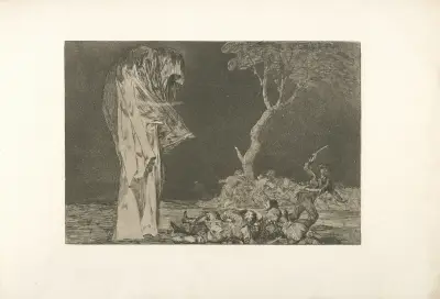 Disparate de miedo av Francisco de Goya