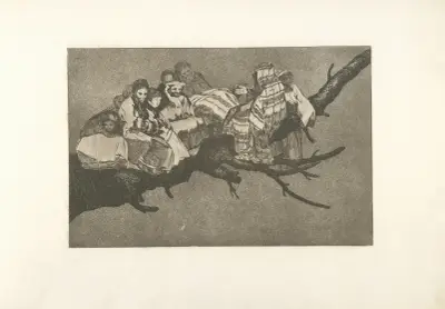 Disparate ridiculo av Francisco de Goya