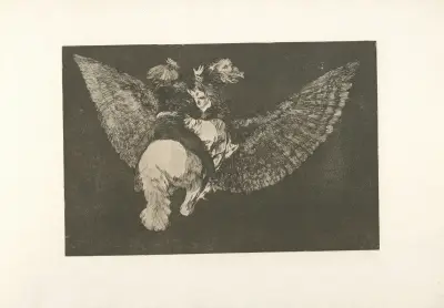 Disparate volante av Francisco de Goya