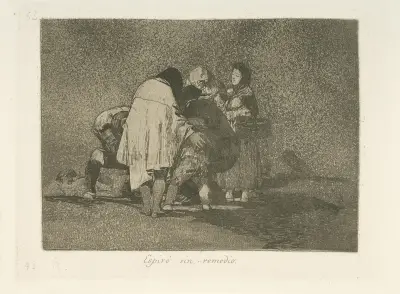 Espiró sin remedio av Francisco de Goya
