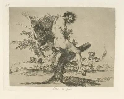 Esto es peor av Francisco de Goya