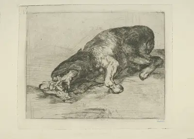 Strašlivá příšera, Francisco de Goya