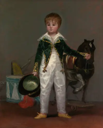 José Costa y Bonells (died l870), Called Pepito av Francisco de Goya