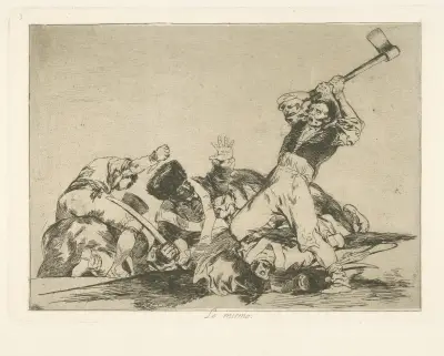 Lo mismo av Francisco de Goya