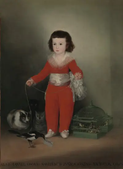 Manuel Osorio Manrique de Zuñiga (1784–1792) av Francisco de Goya