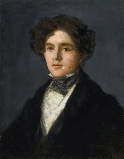 Portrait Of Mariano Goya, The Artist’s Grandson av Francisco de Goya