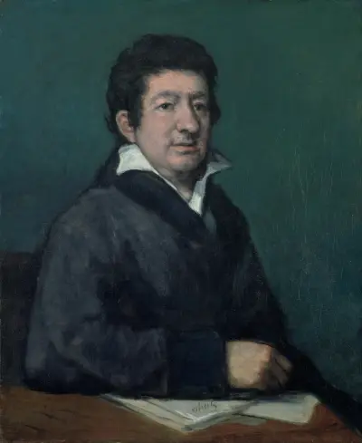Portrait of the Poet Moratín av Francisco de Goya