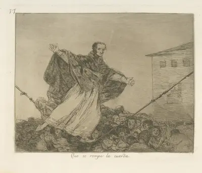 Que locura! av Francisco de Goya