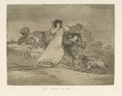 Que valor! av Francisco de Goya