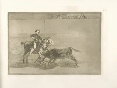 Valor varonil de la célebre Pajuelera en la de Zaragoza av Francisco de Goya