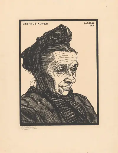 Porträt von Geertje Kuijer von Julie de Graag