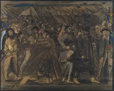 Revolution av Henry de Groux