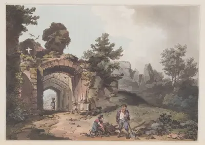 Dudley Castle, Philip James de Loutherbourg