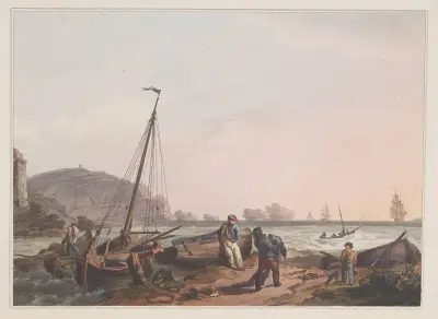 The Needles. Isle of Wight, Philip James de Loutherbourg