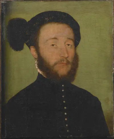 Portrait of René du Puy du Fou, Corneille de Lyon