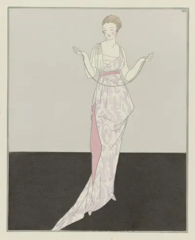Bergson a promis de venir ; Robe de dîner de Worth von Bernard Boutet de Monvel
