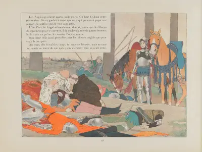 Jeanne d’Arc, Tafel 25 von Louis Maurice Boutet de Monvel