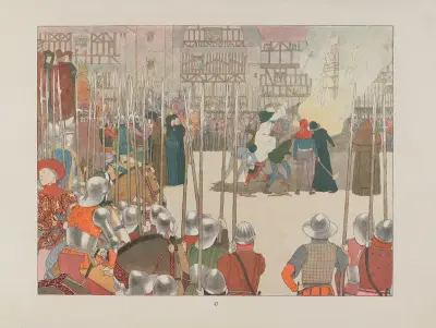 Jeanne d’Arc Pl.44 von Louis Maurice Boutet de Monvel