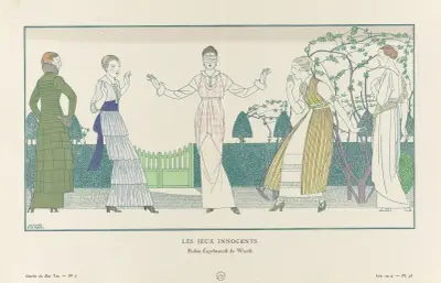 Les yeux innocents, 1914 – Nr. 1 von Bernard Boutet de Monvel