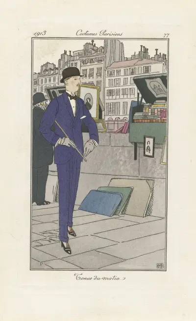 Tenue de matin von Bernard Boutet de Monvel