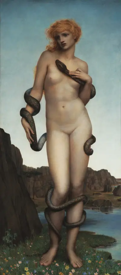 Cadmus and Harmonia av Evelyn De Morgan