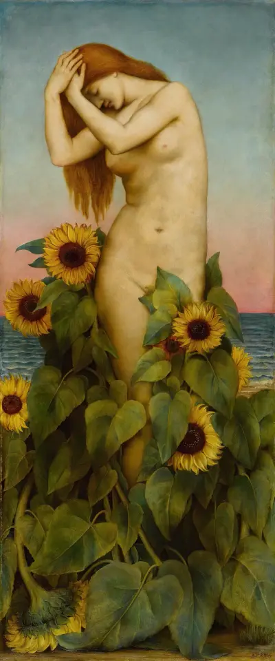 Clytie ( 1886-7) av Evelyn De Morgan