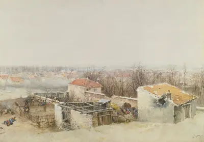 Champigny; A Study For The Panorama Of The Battle Of Champigny av Alphonse Marie de Neuville
