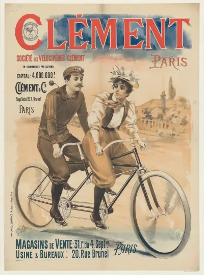 Clément, Paris. Société des vélocipèdes Clément, Pal (Jean de Paleologue)