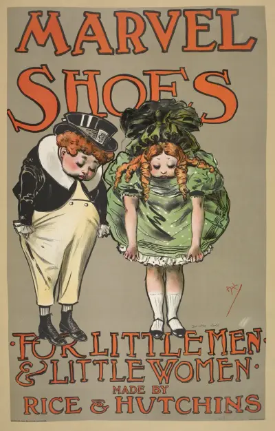 Marvel shoes for little men & little women., Pal (Jean de Paleologue)