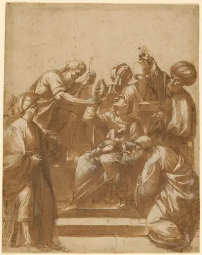 Adoration of the Magi von Jusepe de Ribera