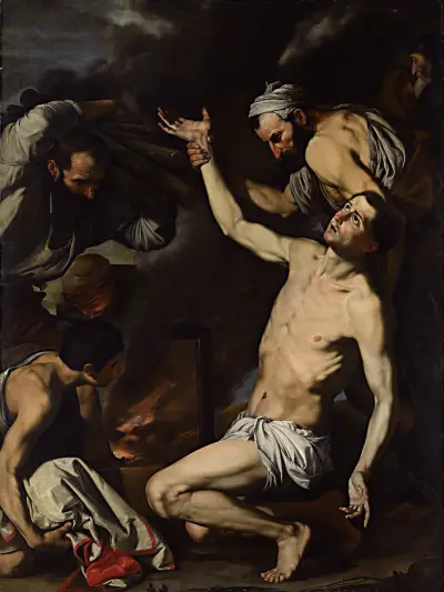 Martyrium des heiligen Laurentius von Jusepe de Ribera