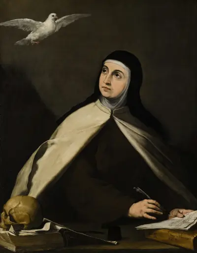 Die heilige Teresa von Ávila von Jusepe de Ribera