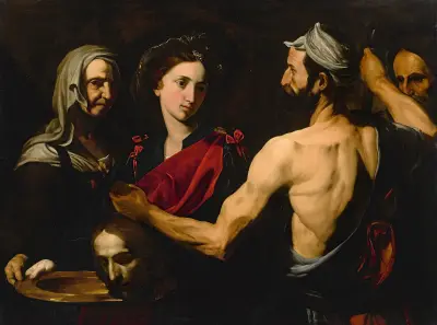 Salome mit dem Haupt Johannes des Täufers von Jusepe de Ribera