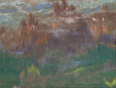 Mountainous Landscape. – nr 2 av Rodolphe De Saegher
