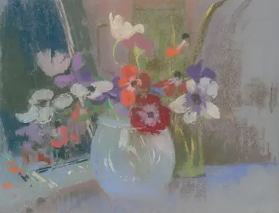 Still Life with Flowers – nr 2 av Rodolphe De Saegher