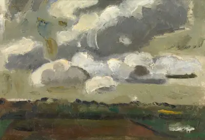 Wolken von Gustave De Smet